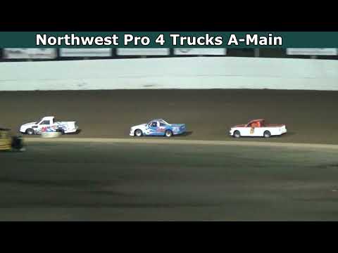 Grays Harbor Raceway, September 25, 2021, Northwest Pro 4 Trucks A-Main - dirt track racing video image