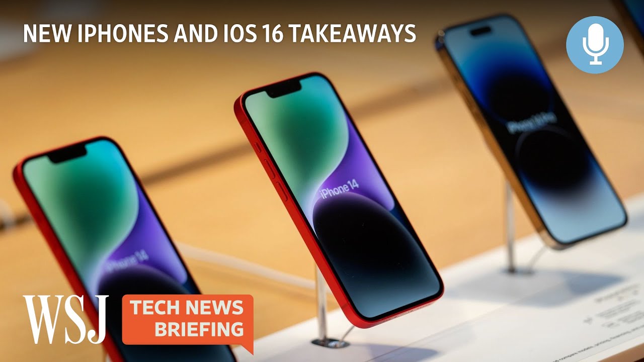 Apple’s New iPhones and iOS 16: What to Expect | Tech News Briefing Podcast | WSJ