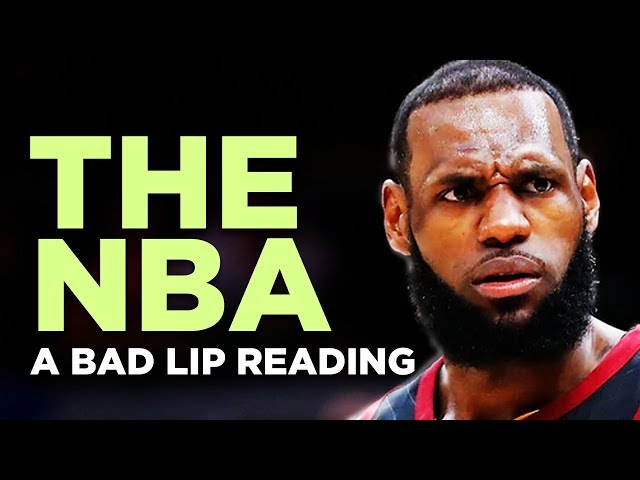 NBA Bad Lip Reading is Hilarious!