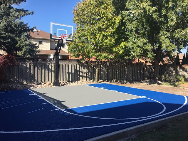How To Make A Basketball Court Cheap