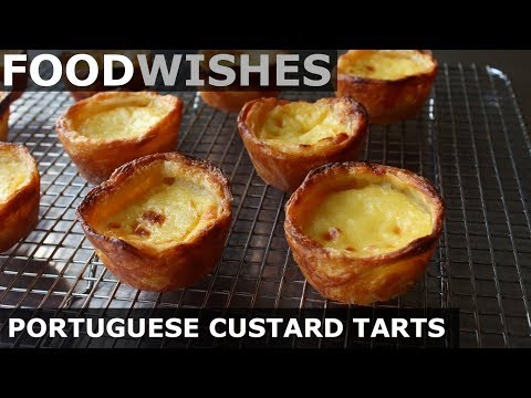 Portuguese Custard Tarts (Pasteis de Nata) - Food Wishes - UCRIZtPl9nb9RiXc9btSTQNw