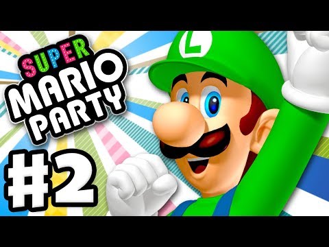 Super Mario Party - Gameplay Walkthrough Part 2 - King Bob-omb's Powderkeg Mine! (Nintendo Switch) - UCzNhowpzT4AwyIW7Unk_B5Q