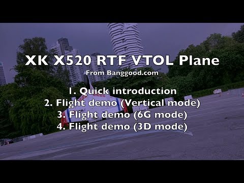 XK X520 RTF VTOL Plane✈️ - Review - UCWgbhB7NaamgkTRSqmN3cnw