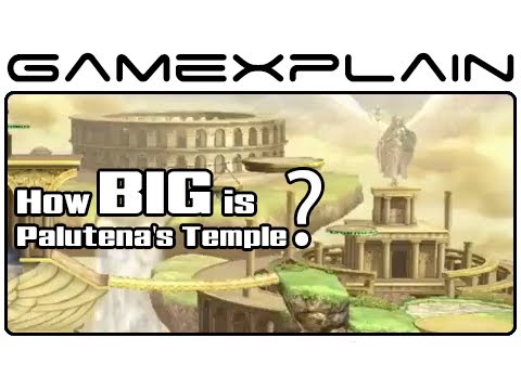 How BIG is Palutena's Temple in Smash Bros? Head-to-Head Comparison w/ Hyrule Temple (Wii U) - UCfAPTv1LgeEWevG8X_6PUOQ