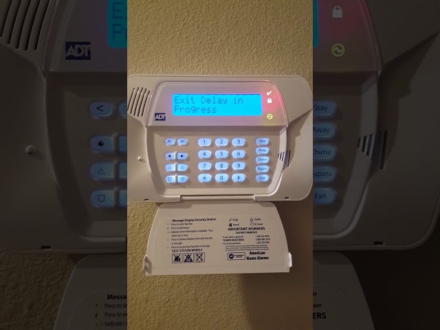 How to Operate Your ADT Alarm System