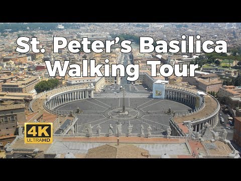St. Peter's Basilica Walking Tour in 4K - UCNzul4dnciIlDg8BAcn5-cQ