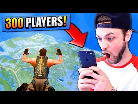 300 PLAYER BATTLE ROYALE... ON MY PHONE! - UCYVinkwSX7szARULgYpvhLw