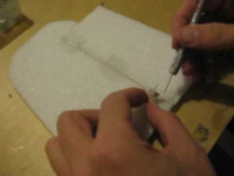 How to install a micro Control Horn (hot glue Method) - UCtw-AVI0_PsFqFDtWwIrrPA