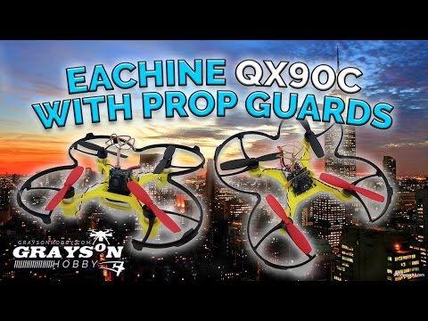 Eachine Qx90C Micro FPV Drone Racer Package - Free Prop Guards - UCf_qcnFVTGkC54qYmuLdUKA