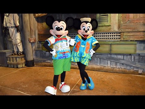 Mickey and Minnie Meet Us in Tropical Outfits at Disney's Typhoon Lagoon DVC Beach Bash Event - UCe-gHr2O_LP7t0YJYHZQZlg