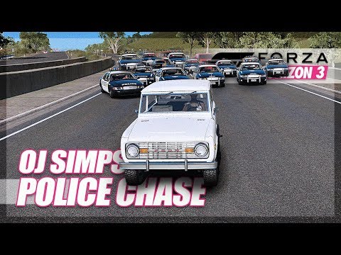 Forza Horizon 3 - The Greatest Police Chase of all Time... Recreated! (OJ Simpson) - UC8K5GixLedebI8QGFEgtPKA