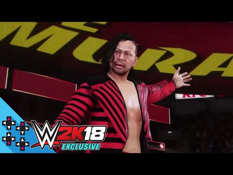 WWE 2K18 Exclusive - Shinsuke Nakamura makes his trademark entrance - UCIr1YTkEHdJFtqHvR7Rwttg