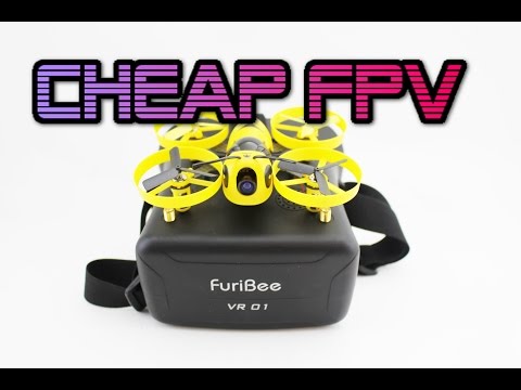 CHEAP BUT FUN 2S MICRO FPV DRONE + Goggles. FURIBEE wasp drone review - UC3ioIOr3tH6Yz8qzr418R-g