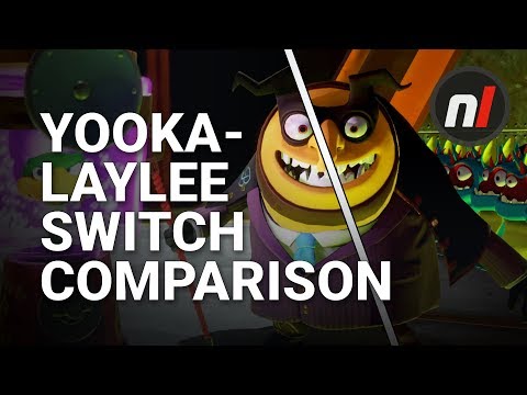 Yooka-Laylee Nintendo Switch / Xbox One Graphical Comparison - UCl7ZXbZUCWI2Hz--OrO4bsA