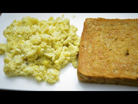 Perfect Fluffy Scrumbled Eggs Recipe || How to Cook  scrumbled Eggs In Hindi || Recipes Hub