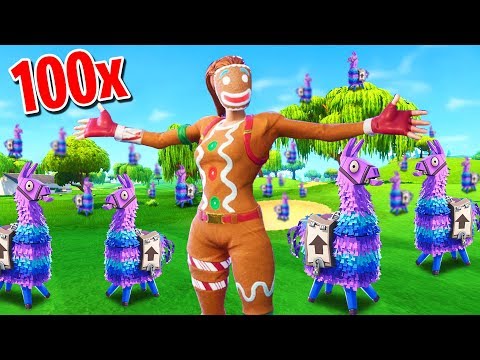 Can You FIND ALL 100 LLAMA'S In Fortnite Battle Royale? - UCh7EqOZt7EvO2osuKbIlpGg