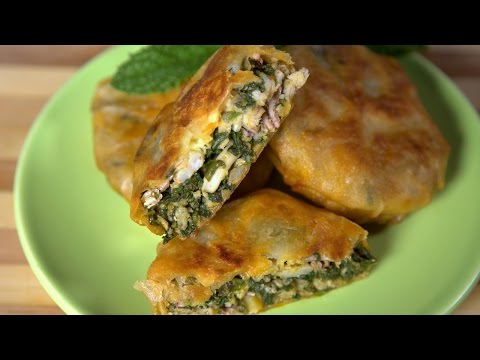 [ENG] Seafood and Spinach Pastilla / بسطيلة السمك والسبانخ -CookingWithAlia - Episode 449 - UCB8yzUOYzM30kGjwc97_Fvw