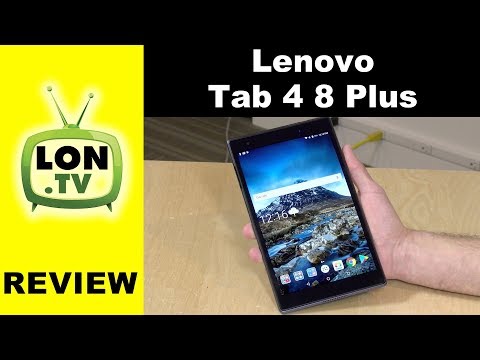 Lenovo Tab 4 8 Plus Android Tablet with 4G LTE Review - Under $230 - UCymYq4Piq0BrhnM18aQzTlg