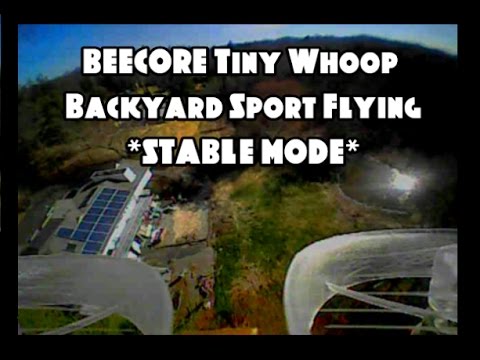 BEECORE - Tiny Whoop | Backyard Sport Flying *STABLE MODE* #1 (BANGGOOD) - UCU33TAvzA-wgPMgcrdMVIdg