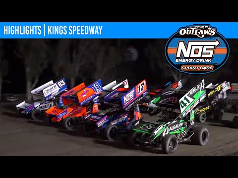 World of Outlaws NOS Energy Drink Sprint Cars | Kings Speedway | September 7, 2024 | HIGHLIGHTS - dirt track racing video image