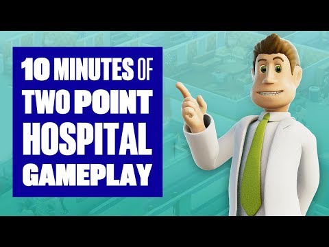 10 minutes of Two Point Hospital Gameplay - From the makers of Theme Hospital! - UCciKycgzURdymx-GRSY2_dA