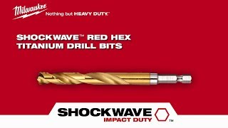 Metallipuur Milwaukee Shockwave HSS-G Tin, Hex