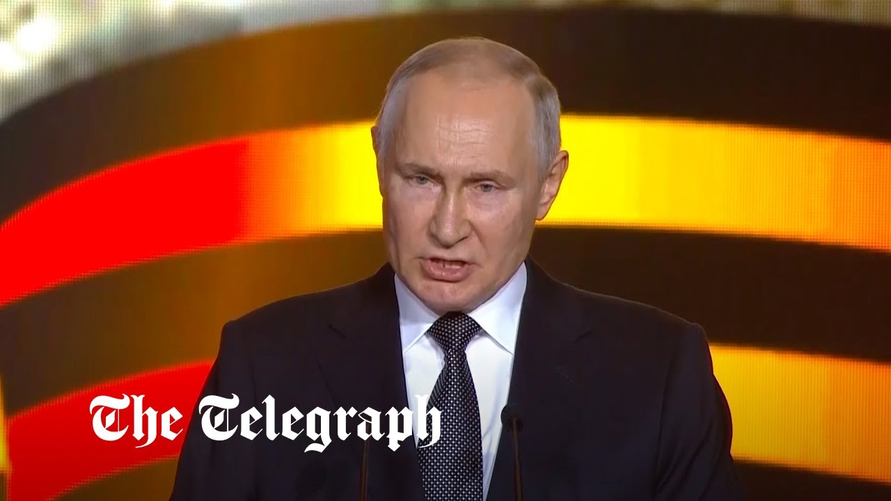 Putin compares German tanks in Ukraine to Nazis sweeping across Europe on Stalingrad anniversary