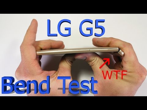 LG G5 - Bend Test - Scratch Test - Burn Test - UCWFKCr40YwOZQx8FHU_ZqqQ