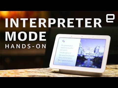 Google's Interpreter Mode on Home Hub Hands-On at CES 2019 - UC-6OW5aJYBFM33zXQlBKPNA