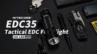 NITECORE taskulamp EDC35, max 5000 lm, laetav video