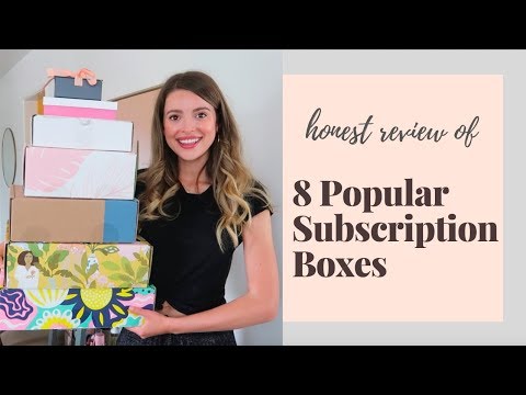 I ~Honestly~ Review 8 Popular Subscription Boxes - UCRYQ0mlWC6tpVoH9UID0wXg