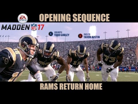 Madden 17 (Xbox One) Rams Return Home (Opening Sequence) - UCY_wPnc5xrvPekvHpLAvZvQ