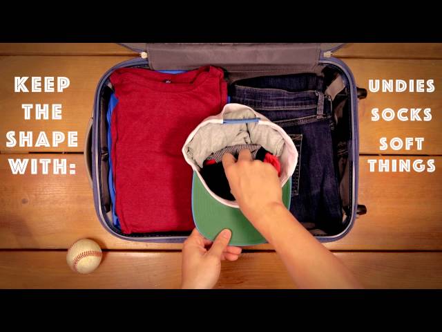 How to Pack Baseball Caps for Your Next Trip
