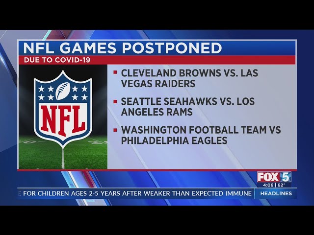 Which NFL Games Have Been Postponed?