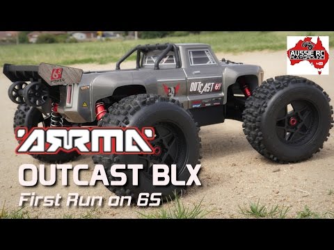 ARRMA OutCast BLX First Run on 6S - Stock - UCOfR0NE5V7IHhMABstt11kA