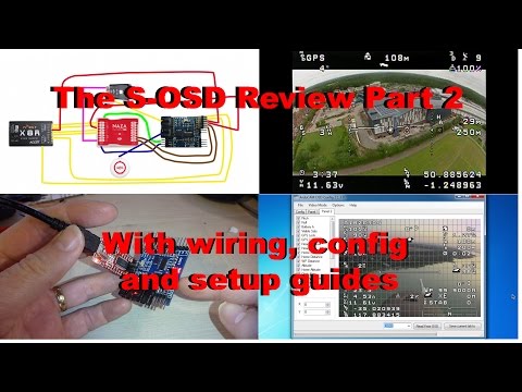 FPV review: The S-OSD for naza (part 2) With setup and config guides - UCcrr5rcI6WVv7uxAkGej9_g