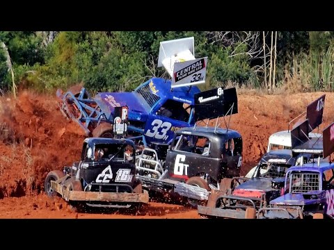 Taipa Speedway - Kings/Queens Birthday Meeting Day 1 Stockcars - 1/6/24 - dirt track racing video image