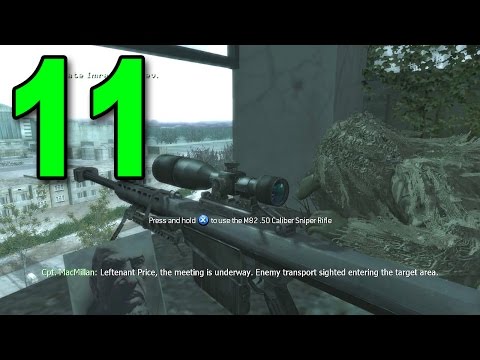 Call of Duty 4 - Part 11 - One Shot, One Kill (Let's Play / Walkthrough / Gameplay) - UCKy1dAqELo0zrOtPkf0eTMw