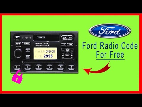 How to unlock a ford focus radio #9