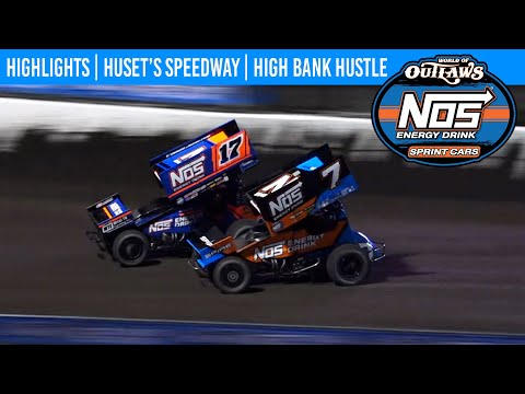World of Outlaws NOS Energy Drink Sprint Cars | Huset’s Speedway | June 19, 2024 | HIGHLIGHTS - dirt track racing video image