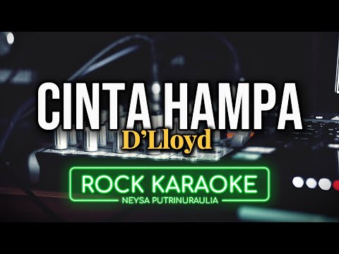 Cinta Hampa – D’Lloyd | Karaoke Rock Metal by Neysa Putri (AI 4K, Male Low Growl Power)