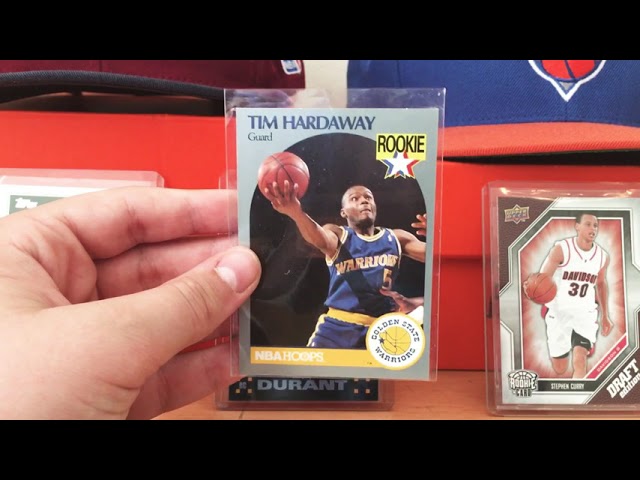 The Tim Hardaway NBA Hoops Rookie Card is a Must Have