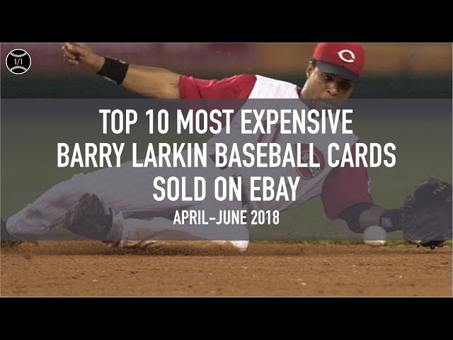 The Best Barry Larkin Baseball Cards