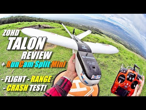 ZOHD NANO TALON FPV Review with RunCam SPLIT MINI & RadioLink AT10ii [Flight, Range, CRASH! Test] - UCVQWy-DTLpRqnuA17WZkjRQ