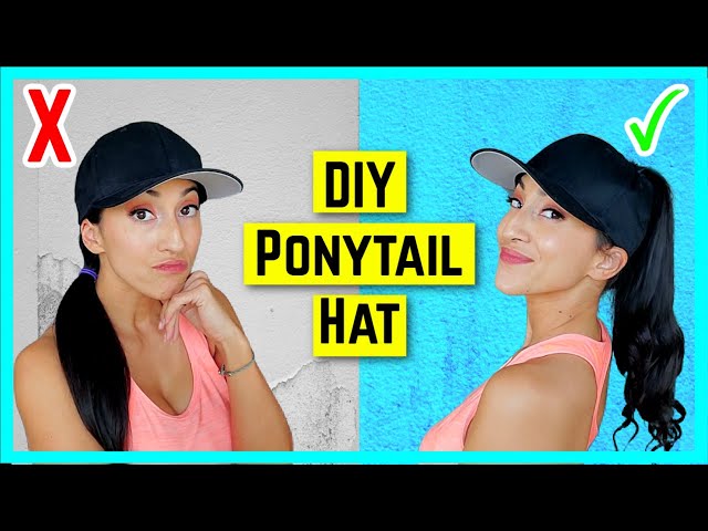 How To Wear A Baseball Cap With A Ponytail?