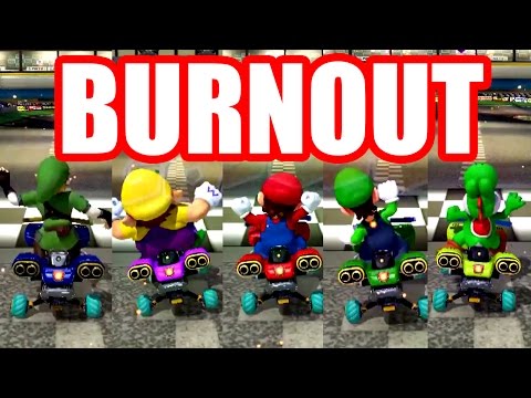 Mario Kart 8 Deluxe: ALL BURNOUT ANIMATIONS & SOUND CLIPS - Nintendo Switch - UCwtnZUOk44DCCFFT6QG6LdA