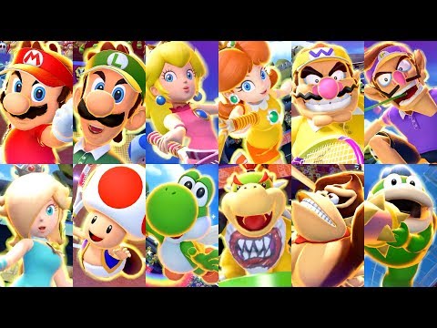 Mario Tennis Aces - All Special Shots - UC-2wnBgTMRwgwkAkHq4V2rg