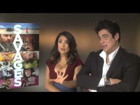 Salma Hayek And Benicio Del Toro -- Savages DVD Interview | Empire Magazine - UC7SYsaZNNprwAJ_zi02rf_A