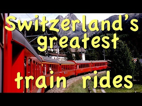 Great Swiss Train Rides - UCvW8JzztV3k3W8tohjSNRlw