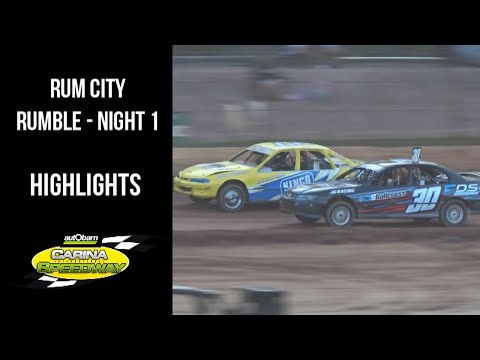 Rum City Rumble - Night 1 - Highlights - Carina Speedway - 6/1/2023 - dirt track racing video image